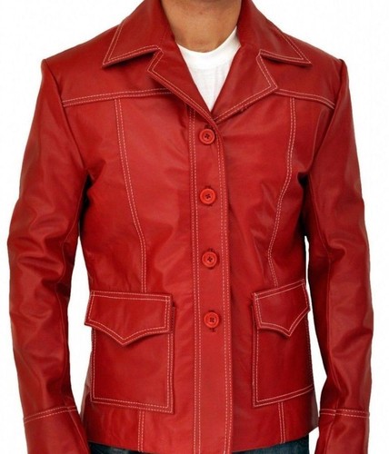 Veste cuir véritable homme - cuir,