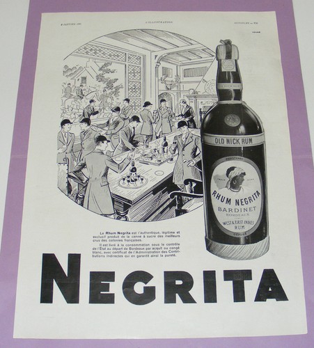 B1183 rhum negrita - negrita, dessin