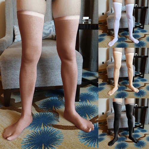 Hommes chaussettes sexy solide - hommes,