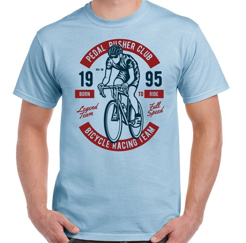 Cyclisme shirt pédale - cyclisme, t-shirt